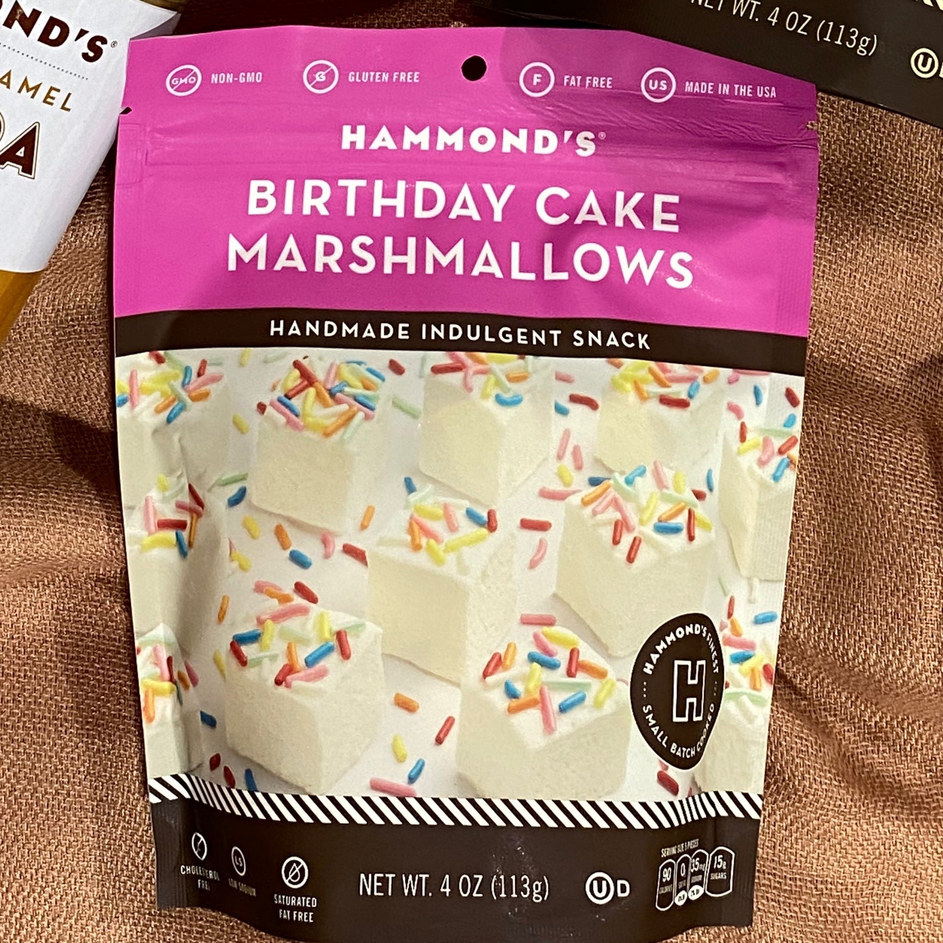 Hammond Birthday Cake Marshmallows Bewitching Botanicals